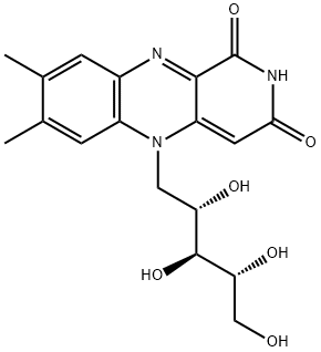 1-carba-1-deazariboflavin Struktur