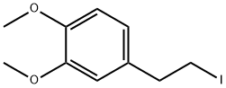 Benzene, 4-(2-iodoethyl)-1,2-dimethoxy- Struktur