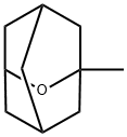 1-メチル-2-オキサトリシクロ[3.3.1.13,7]デカン 化学構造式