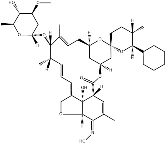 9,10-Anthracenedione,1,3,6,8-tetrahydroxy-2- [(1S)-1-hydroxyhexyl]- Structure