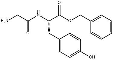 甘氨酰-L-酪氨酸苄酯, 652155-79-8, 结构式