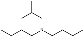 1-Butanamine, N-butyl-N-(2-methylpropyl)- Structure