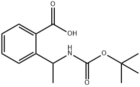 2-[1-[[(1,1-dimethylethoxy)carbonyl]amino]ethyl] Structure