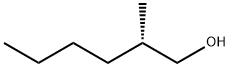 1-Hexanol, 2-methyl-, (2S)- Structure
