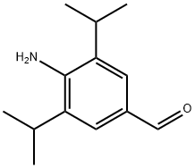 4-氨基-3,5-二异丙基苯甲醛 结构式