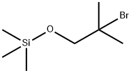 Silane, (2-bromo-2-methylpropoxy)trimethyl- Structure