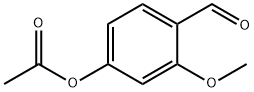 Benzaldehyde, 4-(acetyloxy)-2-methoxy-
