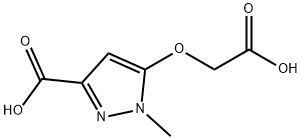 1H-Pyrazole-3-carboxylicacid,5-(carboxymethoxy)-1-methyl-(9CI)|679436-55-6