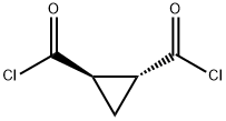 1,2-Cyclopropanedicarbonyl dichloride, (1R-trans)- (9CI) 结构式