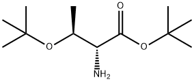(2R,3S)-2-氨基-3-(叔丁氧基)丁酸叔丁酯 结构式