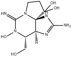 decarbamoylneosaxitoxin, 68683-58-9, 结构式