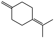 Cyclohexane, 1-methylene-4-(1-methylethylidene)- Structure