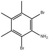 2,6-dibromo-3,4,5-trimethylaniline Struktur