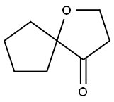 1-氧杂螺[4.4]壬烷-4-酮,68978-78-9,结构式