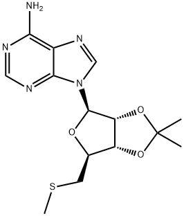 Adenosine, 5'-S-methyl-2',3'-O-(1-methylethylidene)-5'-thio- (9CI) Structure
