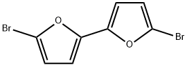 2,2'-Bifuran, 5,5'-dibromo- Structure