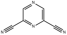 2,6-Pyrazinedicarbonitrile Struktur