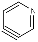 Pyridine, 3,4-didehydro- Structure