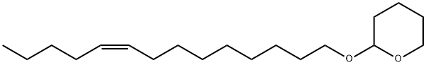 2H-Pyran, tetrahydro-2-(9-tetradecenyloxy)-, (Z)- (9CI) Structure