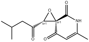 (+)-Flavipucine 化学構造式
