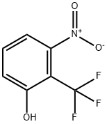 3-nitro-2-(trifluoromethyl)phenol Struktur