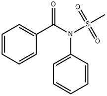 Benzamide, N-(methylsulfonyl)-N-phenyl- Struktur