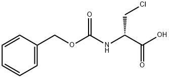 N-Alpha-Carbobenzoxy-Beta-(3-Chloro)-D-Alanine Struktur