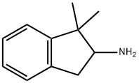1,1-二甲基-2,3-二氢1H-茚-2-胺, 74413-75-5, 结构式