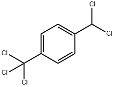 Benzene, 1-(dichloromethyl)-4-(trichloromethyl)- 结构式