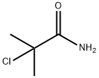 2-chloro-2-methylpropanamide 化学構造式