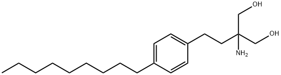 2-amino-2-(4-nonylphenethyl)propane-1,3-diol Structure