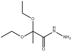 2,2-diethoxypropanehydrazide Structure