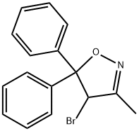 Isoxazole, 4-bromo-4,5-dihydro-3-methyl-5,5-diphenyl-