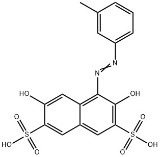 2,7-Naphthalenedisulfonic acid, 3,6-dihydroxy-4-[2-(3-methylphenyl)diazenyl]-