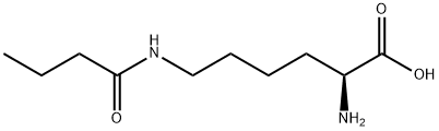 N6-丁酰基-L-赖氨酸,75396-30-4,结构式