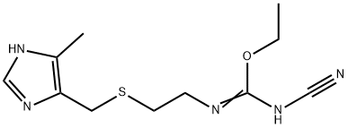 Cimetidine Impurity 12, 75850-09-8, 结构式