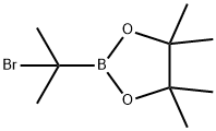 1,3,2-Dioxaborolane, 2-(1-bromo-1-methylethyl)-4,4,5,5-tetramethyl- Struktur
