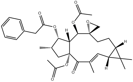 ユーフォルビアファクターL1 化学構造式