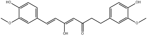 二氢姜黄素,76474-56-1,结构式