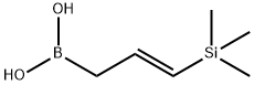 Boronic acid, [(2E)-3-(trimethylsilyl)-2-propenyl]- (9CI) Structure