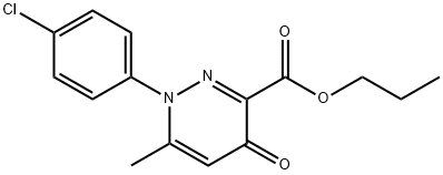 苯哒嗪丙酯 结构式