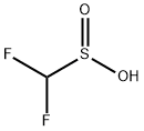 Methanesulfinic acid, 1,1-difluoro- Structure