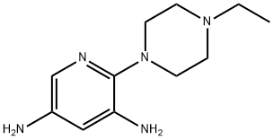 3,5-Pyridinediamine,2-(4-ethyl-1-piperazinyl)-(9CI) Structure