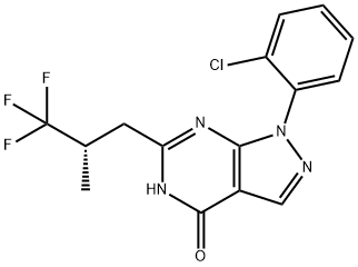 (S)-BAY 73-6691 化学構造式
