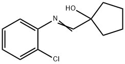 Cyclopentanol, 1-[(2-chlorophenyl)iminomethyl]-