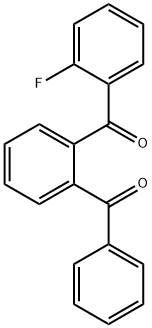 Benzophenone, 2-benzoyl-2'-fluoro- (6CI,8CI) 化学構造式