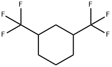 1,3-ビス(トリフルオロメチル)シクロヘキサン (cis-, trans-混合物) 化学構造式