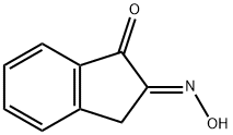 1H-Indene-1,2(3H)-dione, 2-oxime, (2E)- Structure