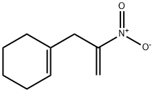 Cyclohexene, 1-(2-nitro-2-propen-1-yl)- 化学構造式