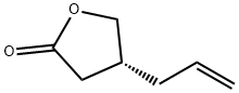 2(3H)-Furanone, dihydro-4-(2-propenyl)-, (R)- (9CI) Structure